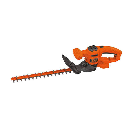 BLACK+DECKER Corded Hedge Trimmer with 16" Dual-Action Blade - Orange